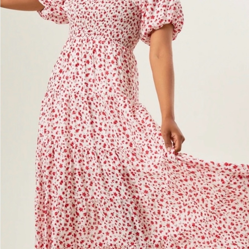 Altar’d State Brenlynn Floral Midi Dress